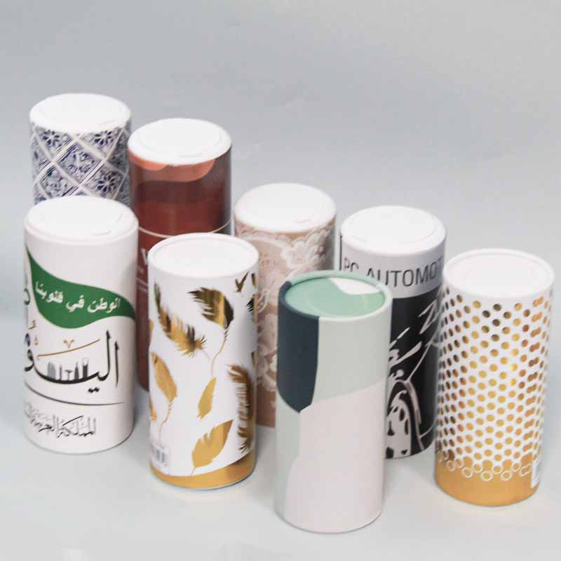 Customized paper tube with tissue inside in Environmentally friendly materials
