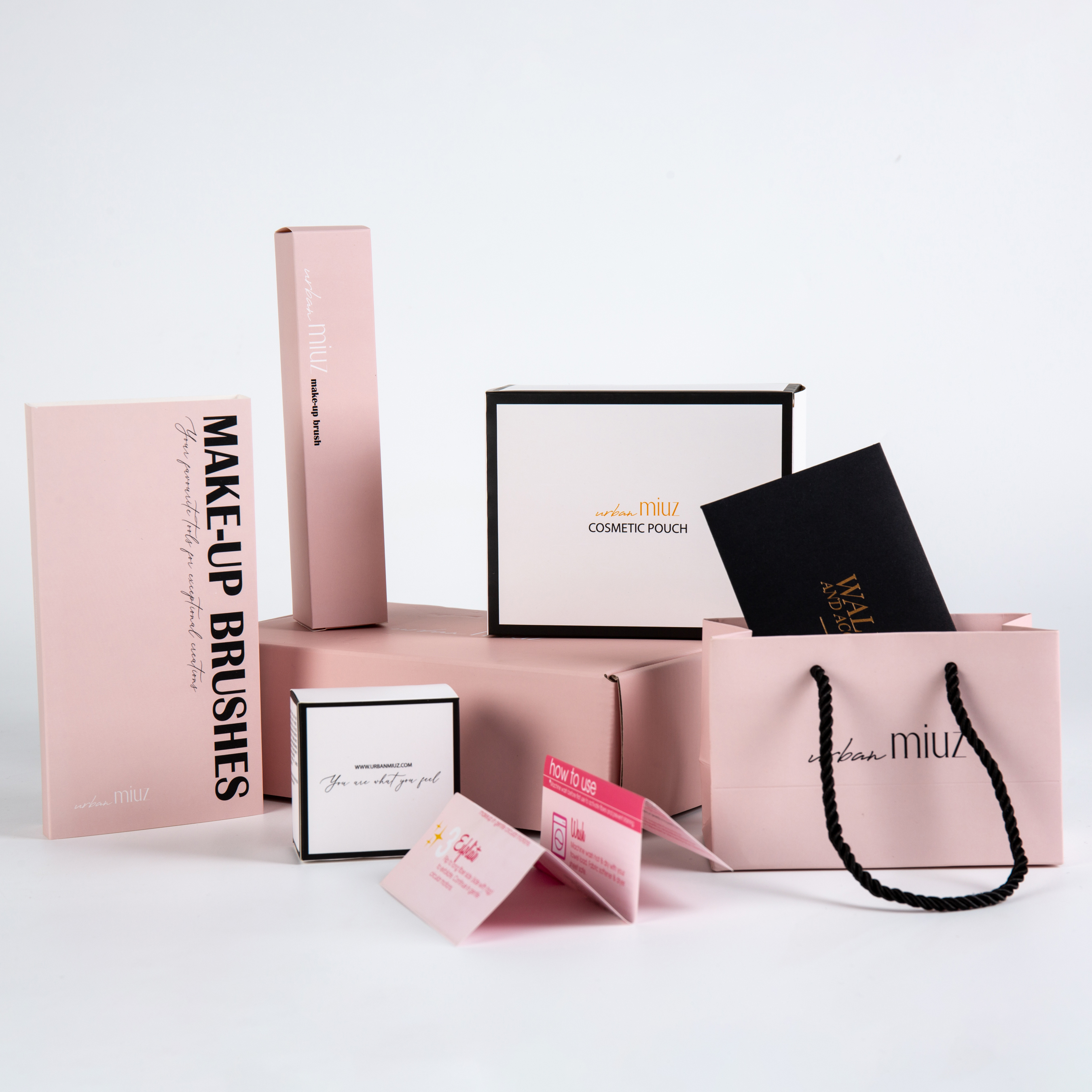  Eco Friendly Package Cosmetic Shipping Box Custom Printing Pink Paper Packaging Gift Box With Logo Corrugated Mailer Paper Boxes