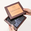 Small Chocolate Box,Chocolate Box With 9 Dividers, Food Grade Custom Recycle Luxury Paper Gift Packaging 