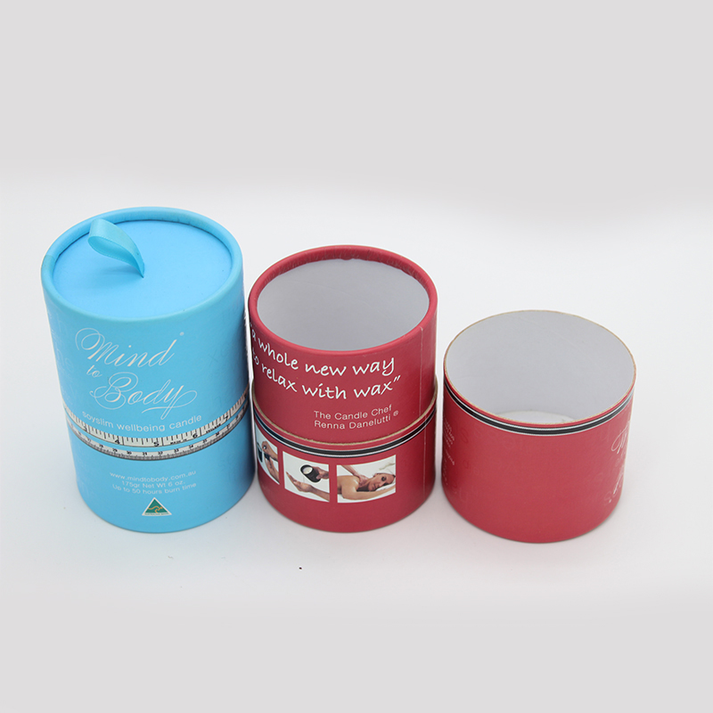 Free Design Custom Logo Round Paper Box Underpants Packaging Round Box Packaging Tubes