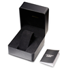 China Factory Custom Logo Wrist Watch Storage Packaging Pillow Boxes Fashion Accessory Black Single Watch Gift Box