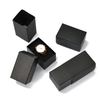 Wholesale Custom Watch Boxes Cases Low MOQ Stock Black Paper Watch Box Cajas De Relojes