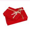 Ribbon New Style Make Up Lid And Base Display Valentine's Day Red Packing Christmas A5 A4 A3 Paper Cardboard Packaging Gift Box