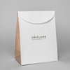 China Custom Hot Stamping Printed Logo Luxury Gift Paper Bags with Ribbon Handles for Retail Store