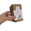Custom Design Essential Oil Perfume Bottle Kraft Recycled Paper Cosmetic Packaging Box