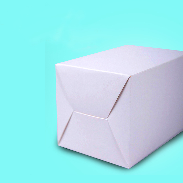 Free Design Factory Directly Custom Folding Boxes Packaging White Rigid Paper White Cardboard Paper Box for Skincare Cosmetic