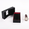 Boyang Professional Supplier Lid And Base Black Paper Smart Watch Gift Box Custom Logo