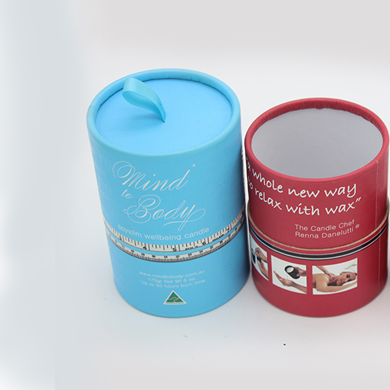 Free Design Custom Logo Round Paper Box Underpants Packaging Round Box Packaging Tubes