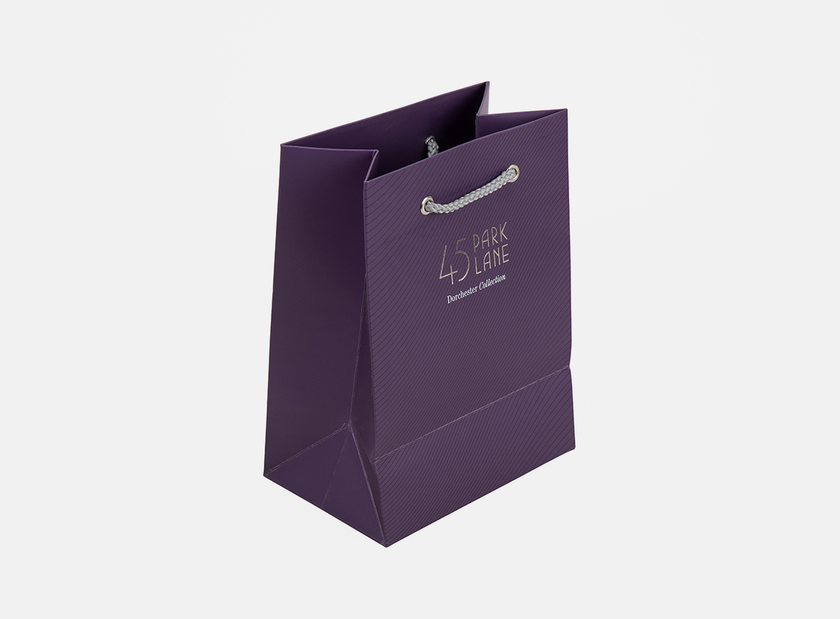 Wholesale Gold Stamping Bags Kraft Custom Luxury Black Gift Shopping Craft Packaging Paper Bag With Your Own Logo