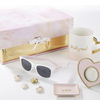 Wholesale Pink Perfume Packaging Ustomized Creative Cardboard Lady Glasses Empty Boxes Gift Set