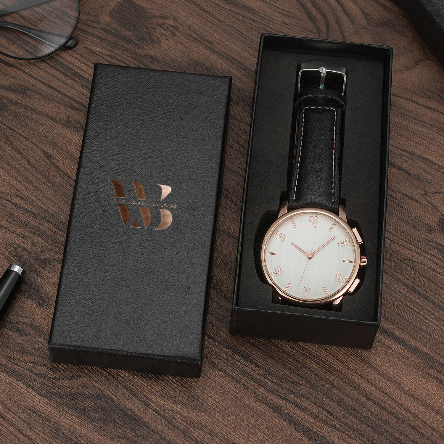 Customized Luxury Eco Friendly Recycled Watch Box