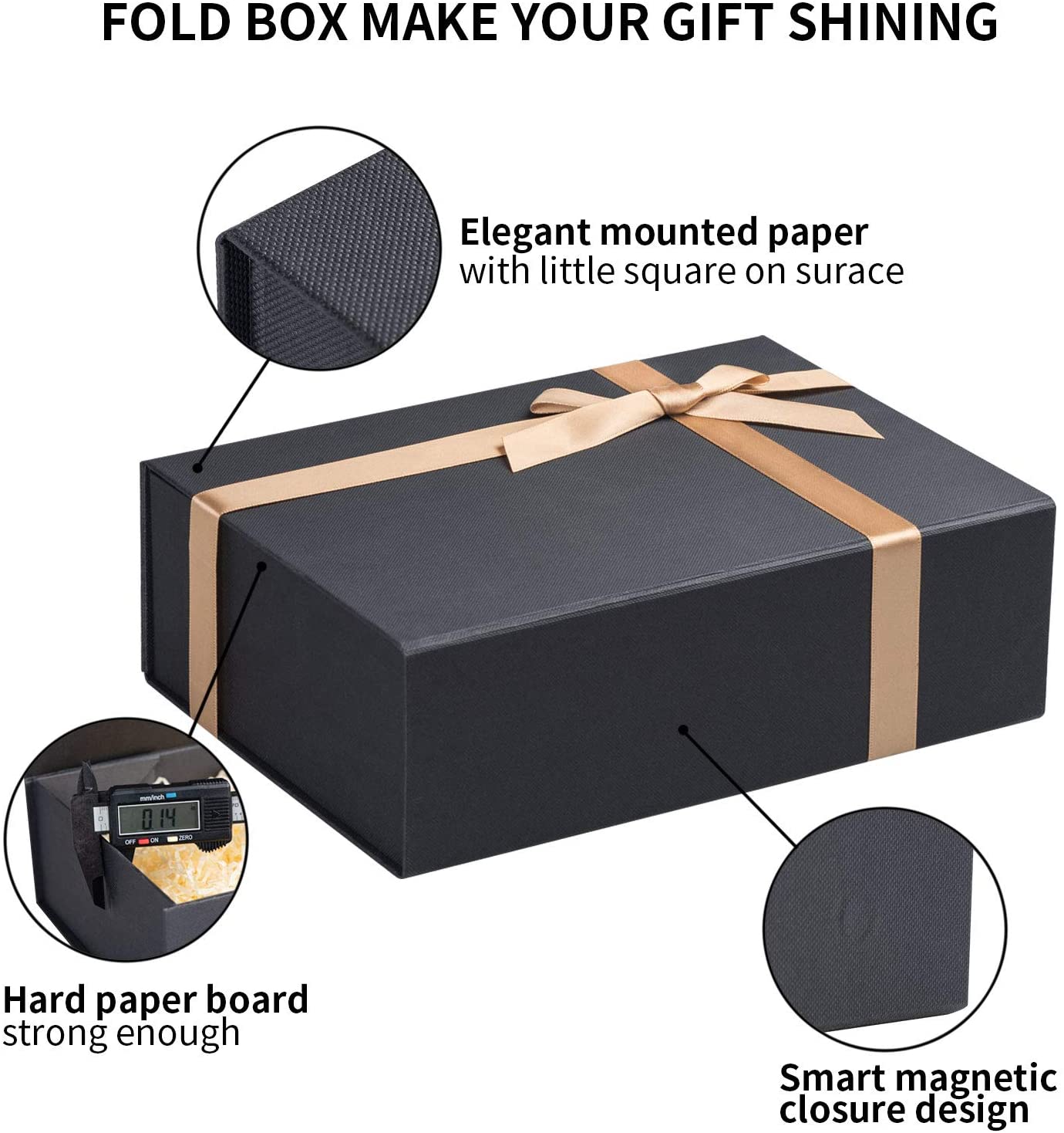 Custom Luxury Cardboard Paper Wedding Gift Packaging Wholesale Bridesmaid Gift Set Box with Ribbon