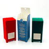 China Custom Flocking Velvet Ivory Paper Cardboard Box Skin Cosmetic Packaging White Flock Printing Paper Boxes For Perfume