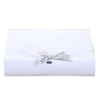 Custom Logo Printed Luxury Folding Brown Kraft Fancy Paper Packaging Creative Handmade Bow Tie Chocolate Gift Box