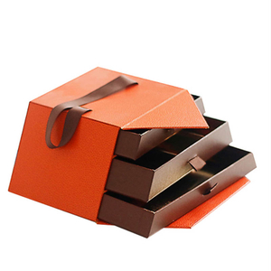 Custom Chocolate Gift Boxes 3 Layer Drawer Box Chocolate Packaging